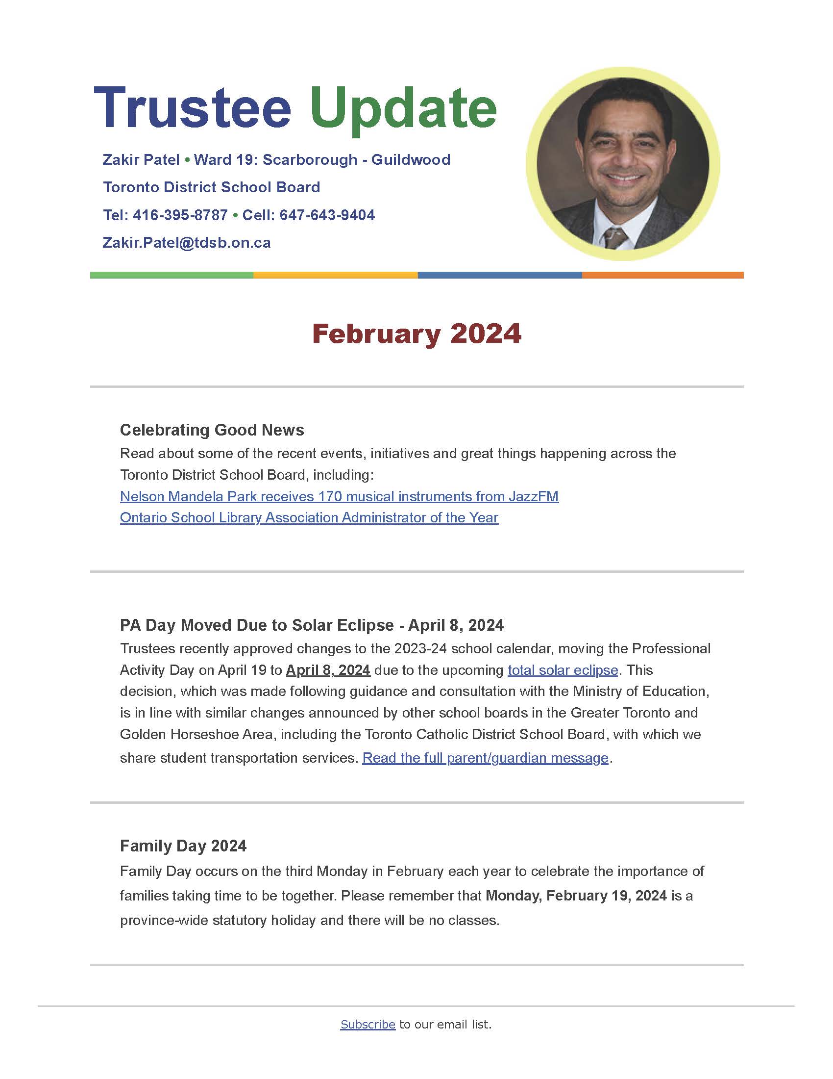 Ward 19- February 2024 Newsletter_Page_1